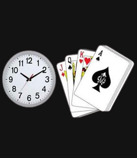 WATCH PLAYING CARDS DEVICE